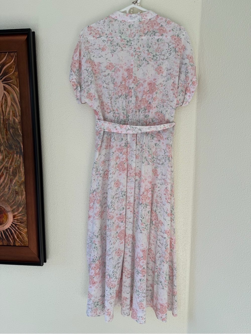 H&M Floral Maxi Dress in Pink and Mint - Picture 5 of 11